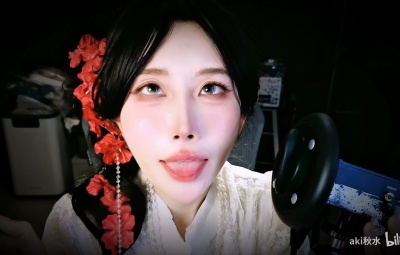 【秋水asmr】4k超清I双人视角I采耳I孔雀鱼I视觉触发超舒服